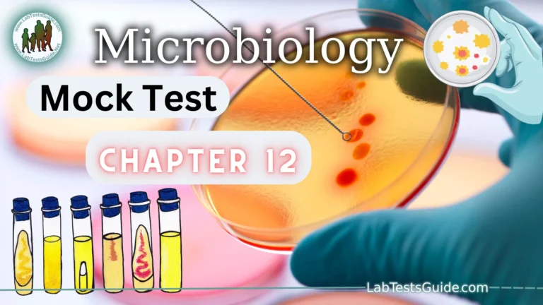 Microbiology MCQs Mock Test Chapter 12