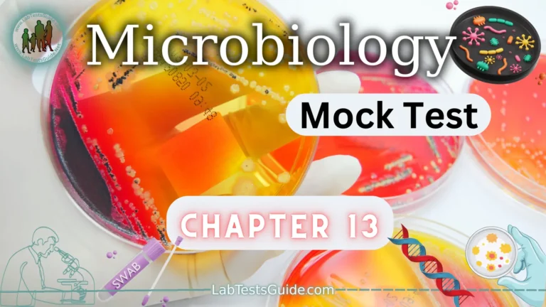 Microbiology MCQs Mock Test Chapter 13