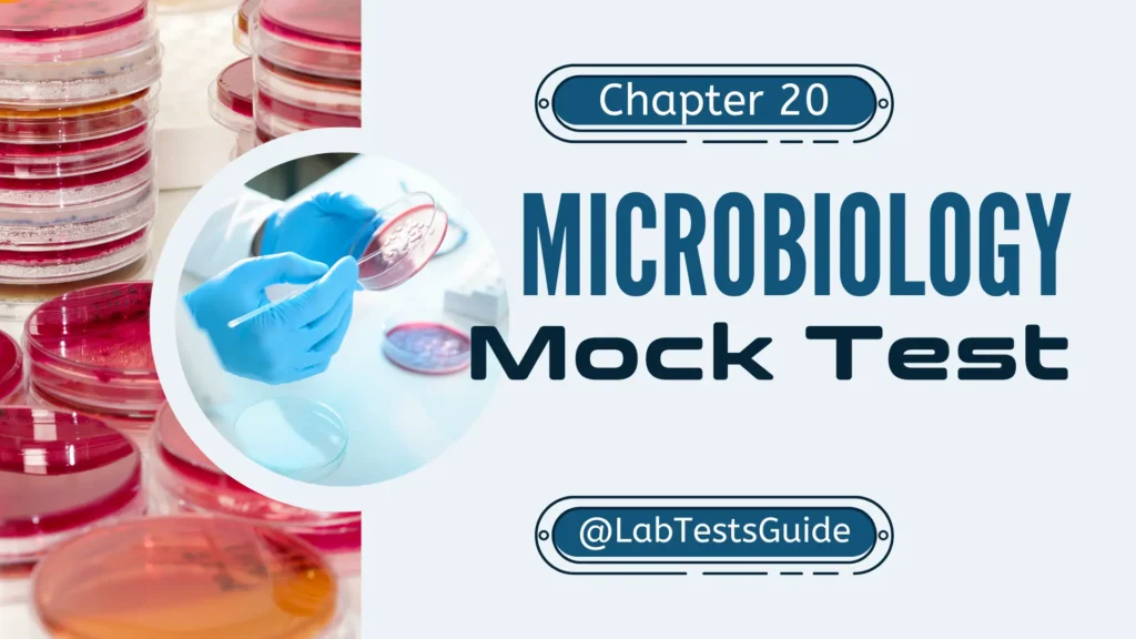 Microbiology MCQs Mock Test Chapter 20