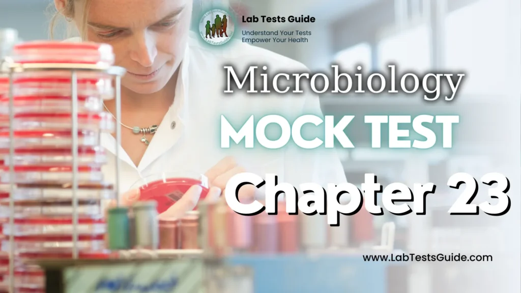 Microbiology MCQs Mock Test Chapter 23