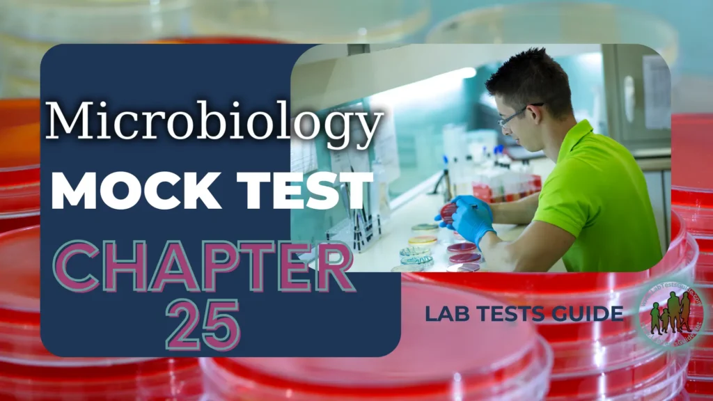 Microbiology MCQs Mock Test Chapter 25