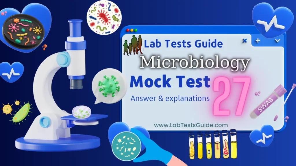 Microbiology MCQs Mock Test Chapter 27