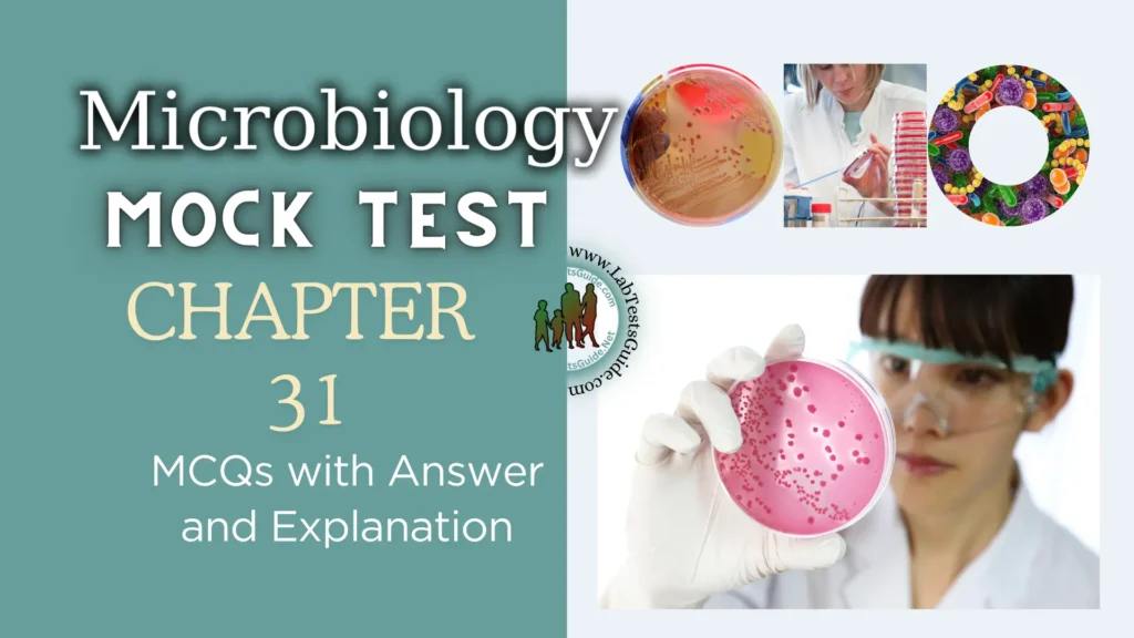 Microbiology MCQs Mock Test Chapter 31