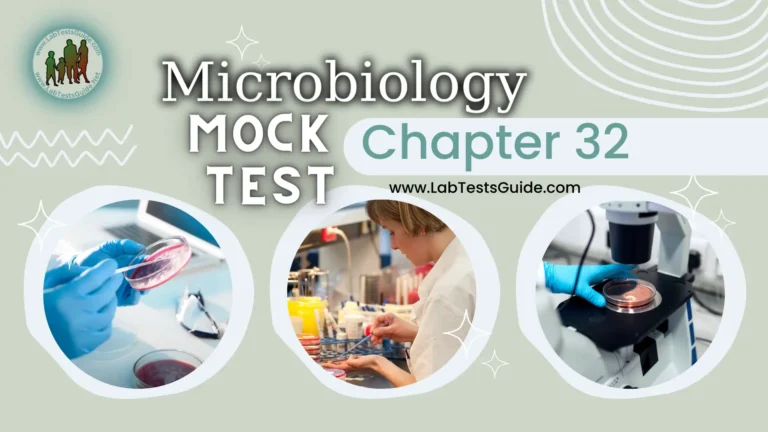 Microbiology MCQs Mock Test Chapter 32