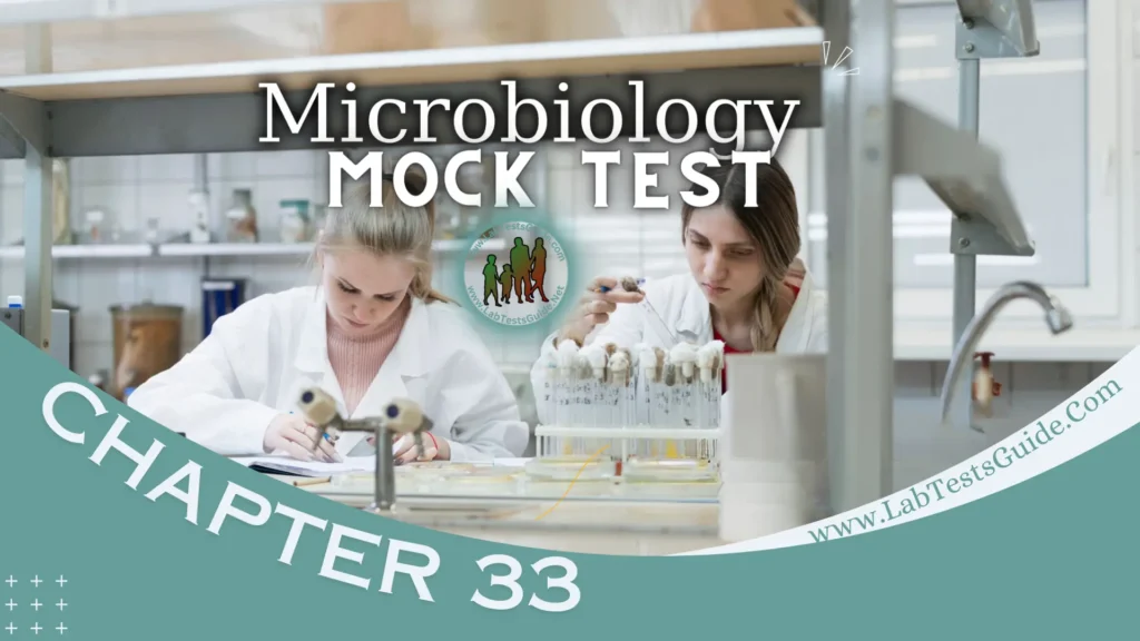 Microbiology MCQs Mock Test Chapter 33