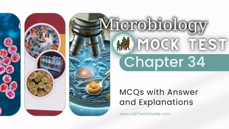 Microbiology MCQs Mock Test Chapter 34