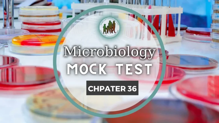 Microbiology MCQs Mock Test Chapter 36