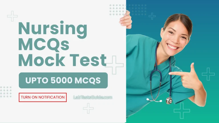 Nursing MCQs Mock Test