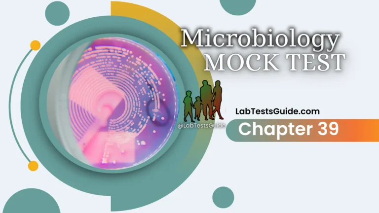 Microbiology MCQs Mock Test Chapter 39