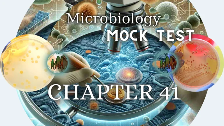 Microbiology MCQs Mock Test Chapter 41