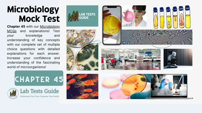 Microbiology MCQs Mock Test Chapter 45