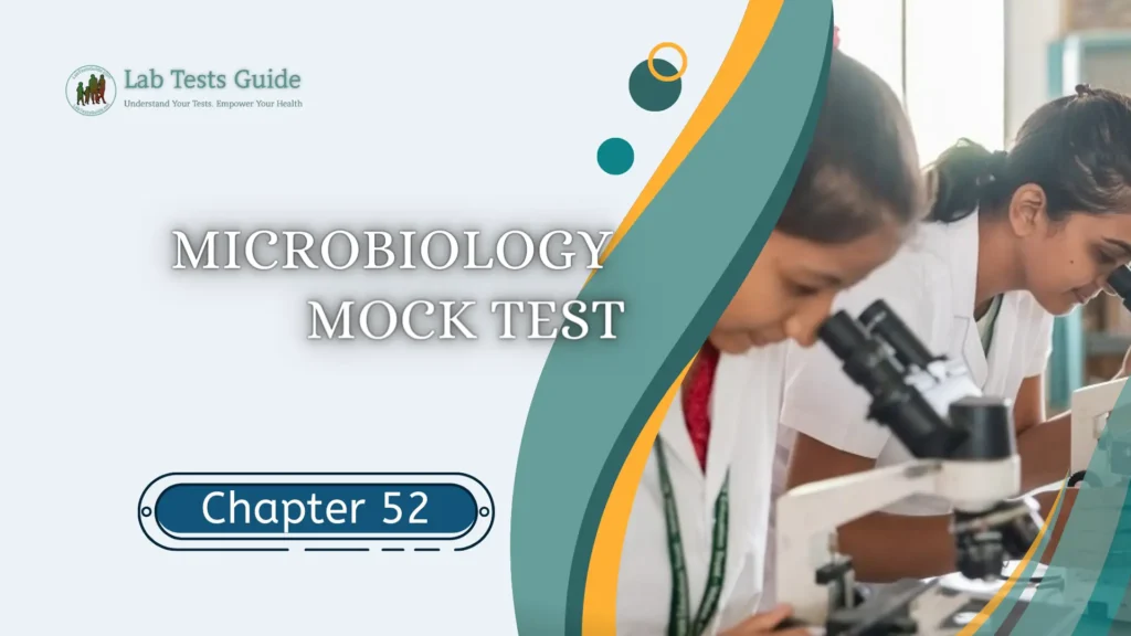 Microbiology MCQs Mock Test Chapter 52