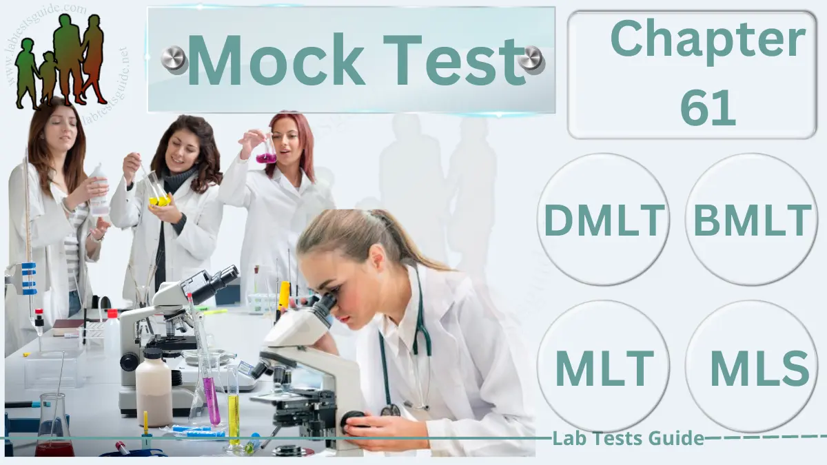 MCQs Mock Test for Lab - Chapter 61